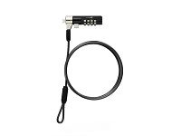 Klip Xtreme Cable lock - Notebook locking cable - Wedge - Combination lock