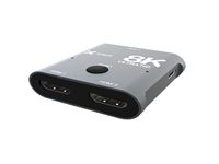 Xtech 8K HDMI 2-Port Bidirectional Switch - Aluminum Alloy XHA-440