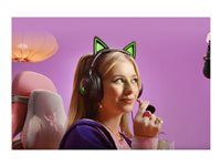 Razer Kraken Kitty V2 - Headset - full size - wired - USB - noise isolating - black