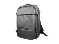 Klip Xtreme Notebook carrying backpack - 17" - Polyester - Black - Travel Water resist