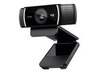 Logitech HD Pro Webcam C922 - Webcam - color - 720p, 1080p - audio - H.264