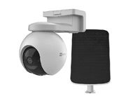 EZVIZ Ezviz LTE 4G 3MP/2K Pan & Tilt 4G Battery Camera with Solar Kit - EB8 Battery Powered Ca