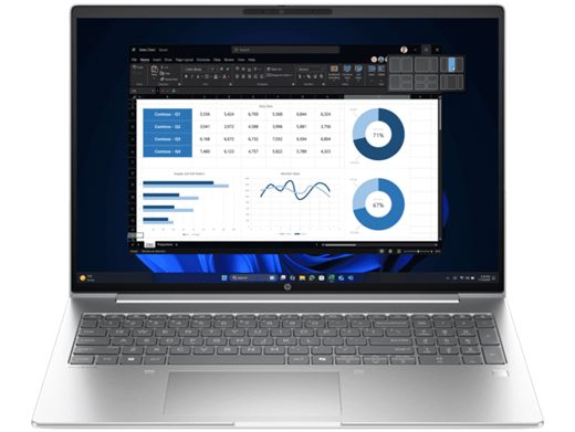 HP ProBook 4 G1i - Notebook - 16" - Intel Core Ultra 7 255U / 5.2 GHz - DDR5 SDRAM - 16 GB - 512