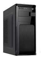 Xtech XTQ-209 - Tower - ATX 600 Watt - black - USB/Audio
