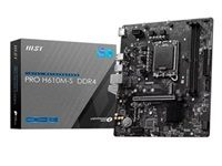 MSI 824142357712 - Motherboard - Micro ATX - LGA1700 Socket - Intel H610