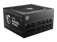 MSI MAG A850GL PCIE5 - Power supply (internal) - ATX12V 3.0/ EPS12V - 80 PLUS Gold - AC 100-240 V
