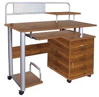 Xtech Desk M Lvl XTF-CD195 - Multi-level desk - Color: Oak