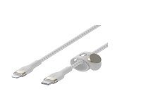 Belkin BoostCharge - Lightning cable - 24 pin USB-C male to Lightning male - 2 m - white
