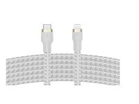Belkin BoostCharge - Lightning cable - 24 pin USB-C male to Lightning male - 3 m - white