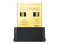 TP-Link Archer T2UB Nano V1 - Speed 433 Mbps at 5 GHz + 200 Mbps at 2.4 GHz- USB 2.0-Blu