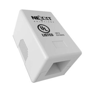 Nexxt Nexxt Unloaded Surface Mount Box 1 Port White