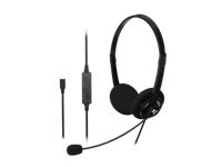 Xtech XTH-245 - Headphones with microphone - For Conference / For Computer - Wired - ENC -In line