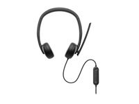 Dell WH3024 - Headset – Wired – USB-C - Black