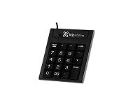 Klip Xtreme KNP-100 Abacus Numeric - Keypad - USB - black
