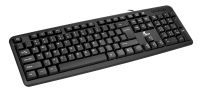 Xtech Keyboard - Wired - English - USB - Black - Standard XTK-092E