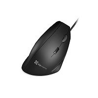 Klip Xtreme Mouse - USB - Wired - Black - Ultra ergonomic