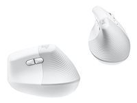 Logitech Lift Vertical Ergonomic Mouse - Vertical mouse - ergonomic - 6 buttons - wireless - 2.4 GHz,