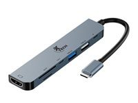Xtech Hub - 7 ports - USB-C® 7-in-1 XTC-571