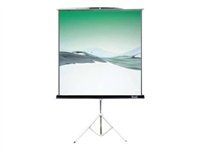 Klip Xtreme KPS-104 - Projection screen with tripod - 120" (305 cm) - 4:3 - Matt White -