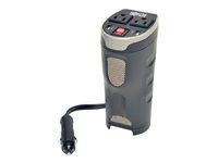Eaton Tripp Lite Series Car Inverter Cup Holder 200W 12V DC to 120V AC 2 USB Charging Po