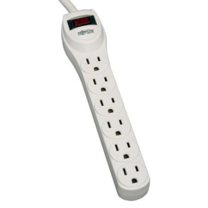 Eaton Tripp Lite Series Surge Protector Power Strip 120V 6 Outlet 2' Cord 180 Joule - Su