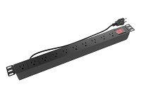 Nexxt Power distribution unit - Rack-mountable - AC 110-125 V