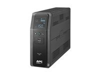 APC Back-UPS Pro BR1500M2-LM - UPS - AC 120 V - 900 Watt - 1500 VA - USB - output connec