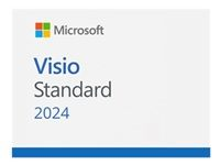 Microsoft Visio 2024 Standard - Base License - Download - MacOS / Windows