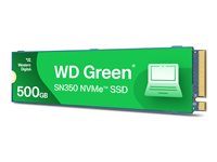 SanDisk WD Green SN350 - SSD - 500 GB - internal - M.2 2280 - PCIe 3.0 x4 (NVMe)