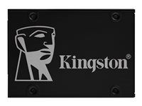 Kingston KC600 - SSD - encrypted - 512 GB - internal - 2.5" - SATA 6Gb/s - 256-bit AES