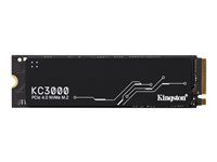 Kingston KC3000 - SSD - 512 GB - internal - M.2 2280 - PCIe 4.0 (NVMe) - for Intel Next