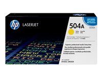 HP 504A - Yellow - original - LaserJet - toner cartridge (CE252A)