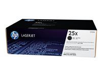 HP 25X - High Yield - black - original - LaserJet - toner cartridge (CF325X)