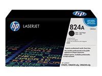 HP 824A - Black - original - drum kit - for Color LaserJet CM6040, CM6040f, CM6049f, CP6