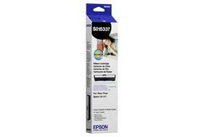 Epson S015337 - Black - printer fabric ribbon - for LQ 590, 590II, 590II NT